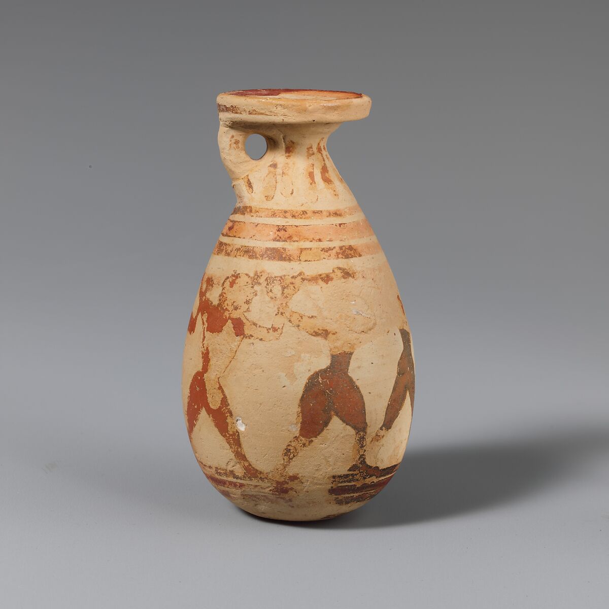 Ancient Greek Corinthian vase showing the blinding of Polyphemos, Metropolitan Museum of Art Open Access image