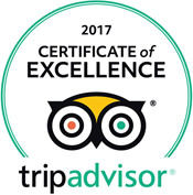 Trip Advisor Seal of Excellence 2017